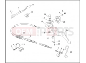 CLUTCH CONTROL - Harley-Davidson FLHTC SIDECAR - SIDECAR FOR FLHTC 1991