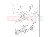 SIDECAR BRAKE - TLE & RLE - Harley-Davidson FLHTC SIDECAR - SIDECAR FOR FLHTC 1991