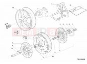 DUCATI 2001 Superbike 748 RS WHEELS » FRONT WHEEL