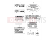 LABELS - Harley-Davidson SOFTAIL LOW RIDER S - FXLRS 2023
