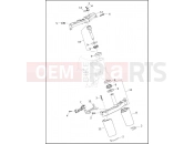 Harley-Davidson 2022 TOURING TOURING ELECTRA GLIDE STANDARD  - FLHT FORK BRACKETS, FRONT