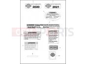 Harley-Davidson 2021 TOURING TOURING ELECTRA GLIDE STANDARD  - FLHT LABELS