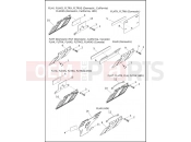 Harley-Davidson 2021 TOURING TOURING ROAD GLIDE  - FLTRX LICENSE PLATE BRACKETS