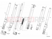DUCATI 2001 Supersport 750 S FRONT FORK » FRONT SUSPENSION