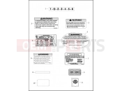 HARLEY-DAVIDSON CVO TRI GLIDE  - FLHTCUTGSE LABELS