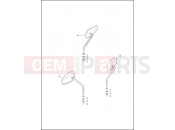 MIRRORS - Harley-Davidson CVO ULTRA LIMITED - FLHTKSE 2021