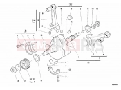 DUCATI 2001 Supersport 750 S CRANKSHAFT » ENGINE CASE