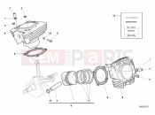 DUCATI 2001 Supersport 750 S CYLINDER - PISTON » ENGINE CASE