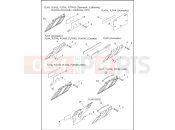 Harley-Davidson 2020 TOURING TOURING STREET GLIDE  - FLHX LICENSE PLATE BRACKETS
