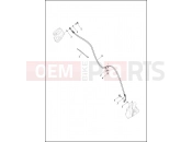 Harley-Davidson 2019 SOFTAIL SOFTAIL LOW RIDER  - FXLR BRAKE LINES, FRONT, NON-ABS - FLSL, FXBB, FXLR