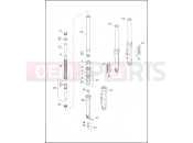 Harley-Davidson 2019 SOFTAIL SOFTAIL STREET BOB  - FXBB FORK, FRONT - FXBR, FXBRS, FXLR