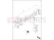 Harley-Davidson 2019 SOFTAIL SOFTAIL DELUXE  - FLDE BRAKE CALIPER, FRONT