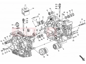 DUCATI 2001 Monster 900 CRANKCASE » ENGINE CASE