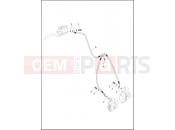Harley-Davidson 2018 SOFTAIL SOFTAIL STREET BOB  - FXBB BRAKE LINES, FRONT, NON-ABS - FXFB, FXFBS