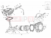 DUCATI 2001 Supersport 900 SS CYLINDER - PISTON » ENGINE CASE