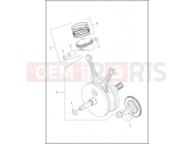 Harley-Davidson 2018 TRIKE TRIKE FREEWHEELER  - FLRT PISTONS AND FLYWHEEL ASSEMBLY