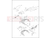Harley-Davidson 2017 SOFTAIL SLIM S  - FLSS LICENSE PLATE BRACKETS - FXSB