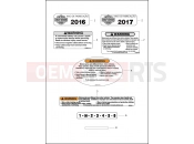 Harley-Davidson 2017 DYNA DYNA STREET BOB  - FXDB LABELS