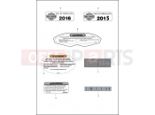 Harley-Davidson 2017 VRSC V-ROD MUSCLE  - VRSCF LABELS