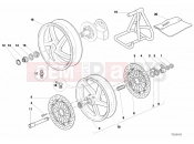 DUCATI 2001 Superbike 996 R II WHEELS » FRONT WHEEL