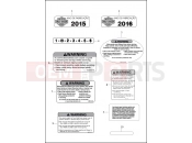 Harley-Davidson 2016 CVO/CUSTOM CVO ROAD GLIDE ULTRA  - FLTRUSE LABELS