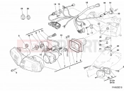 DUCATI 2001 Superbike 996 R II HEADLIGHT » LIGHTING SYSTEM