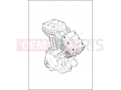 Harley-Davidson 2016 DYNA DYNA STREET BOB LIMITED  - FXDBC 103 ENGINE ASSEMBLY - TWIN CAM 103â¢ HIGH OUTPUT