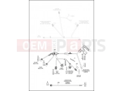 Harley-Davidson 2016 DYNA DYNA STREET BOB LIMITED  - FXDBC 103 WIRING HARNESS, MAIN, NON-ABS (6 OF 7)