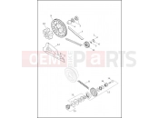 Harley-Davidson 2016 POLICE ELECTRA GLIDE STANDARD POLICE  - FLHTP BELT, CHAINS AND SPROCKETS