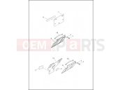 Harley-Davidson 2016 POLICE ELECTRA GLIDE STANDARD POLICE  - FLHTP LICENSE PLATE BRACKETS