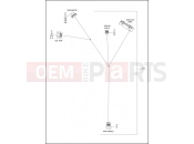 Harley-Davidson 2016 POLICE ELECTRA GLIDE STANDARD POLICE  - FLHTP WIRING HARNESS, CONSOLE - FLHP