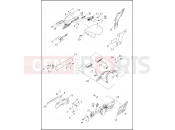 Harley-Davidson 2015 DYNA DYNA SWITCHBACK  - FLD LICENSE PLATE BRACKETS - FXDB, FXDBP, FXDBB, FXDF & FXDL