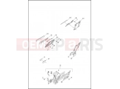 Harley-Davidson 2015 DYNA DYNA FAT BOB  - FXDF 103 LICENSE PLATE BRACKETS - FLD, FXDWG