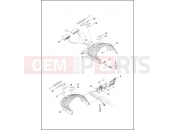 Harley-Davidson 2015 SOFTAIL FAT BOY  - FLSTF 103 LICENSE PLATE BRACKETS - FXSB
