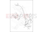 Harley-Davidson 2015 SOFTAIL SOFTAIL STANDARD  - FXST BRAKE LINES, FRONT, ABS