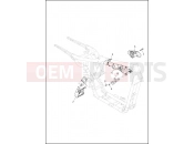 Harley-Davidson 2015 SPORTSTER IRON 883  - XL883N WIRING HARNESS, MAIN, KEYLESS, ABS (4 OF 4)
