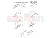 Harley-Davidson 2015 TOURING ROAD KING  - FLHR LICENSE PLATE BRACKETS