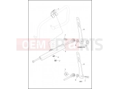 Harley-Davidson 2015 TRIKE TRI GLIDE ULTRA CLASSIC  - FLHTCUTG STEERING DAMPER - FLHTCUTG