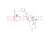 Harley-Davidson 2014 CVO/CUSTOM CVO LIMITED  - FLHTK 103 BRAKE LINES, FRONT - ABS