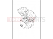 Harley-Davidson 2014 CVO/CUSTOM CVO LIMITED  - FLHTK 103 ENGINE ASSEMBLY - TWIN CAM 103â¢