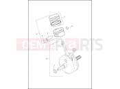 Harley-Davidson 2014 DYNA DYNA SWITCHBACK  - FLD 103 PISTONS & FLYWHEEL ASSEMBLY - TWIN CAM 103â¢