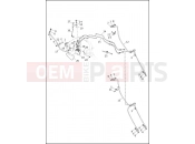 Harley-Davidson 2014 DYNA DYNA STREET BOB (H-D1)  - FXDBB 103 BRAKE LINES AND MODULE - ABS