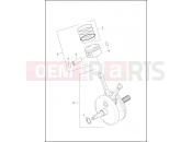 Harley-Davidson 2014 SOFTAIL FAT BOY  - FLSTF PISTONS & FLYWHEEL ASSEMBLY - TWIN CAM 96â¢