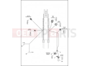 Harley-Davidson 2014 SOFTAIL FAT BOY LO  - FLSTFB WIRING HARNESS, MAIN, NON-ABS - FLS (2 OF 5)