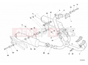 DUCATI 2001 Monster S4 EXHAUST SYSTEM » EXHAUST SYSTEM