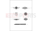 Harley-Davidson 2014 SOFTAIL SOFTAIL STANDARD  - FXST FUEL TANK TRIM