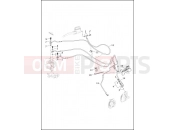 Harley-Davidson 2014 TOURING STREET GLIDE SPECIAL  - FLHXS BRAKE LINES, FRONT - ABS
