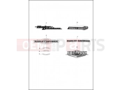 Harley-Davidson 2014 TOURING STREET GLIDE SPECIAL  - FLHXS FUEL TANK TRIM