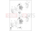 Harley-Davidson 2014 TOURING STREET GLIDE SPECIAL  - FLHXS SWITCHES, HANDLEBAR, RIGHT