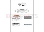 Harley-Davidson 2014 VRSC VRSCDX NIGHT ROD SPECIAL  - VRSCDX 105 LABELS
